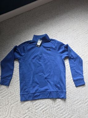 Under Armour Royal Blue Half-Zip Performance Pullover